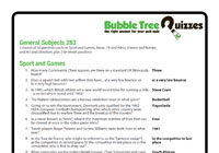 General Subjects 283 General Subjects 283